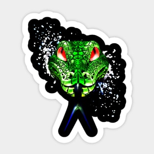 Morelia viridis Sticker